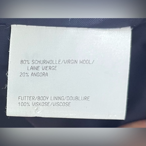 BASLER Weekend- Green and Blue Jacket/Blazer -Gold Details-Leather Trim-Size: 40 - Picture 4 of 6